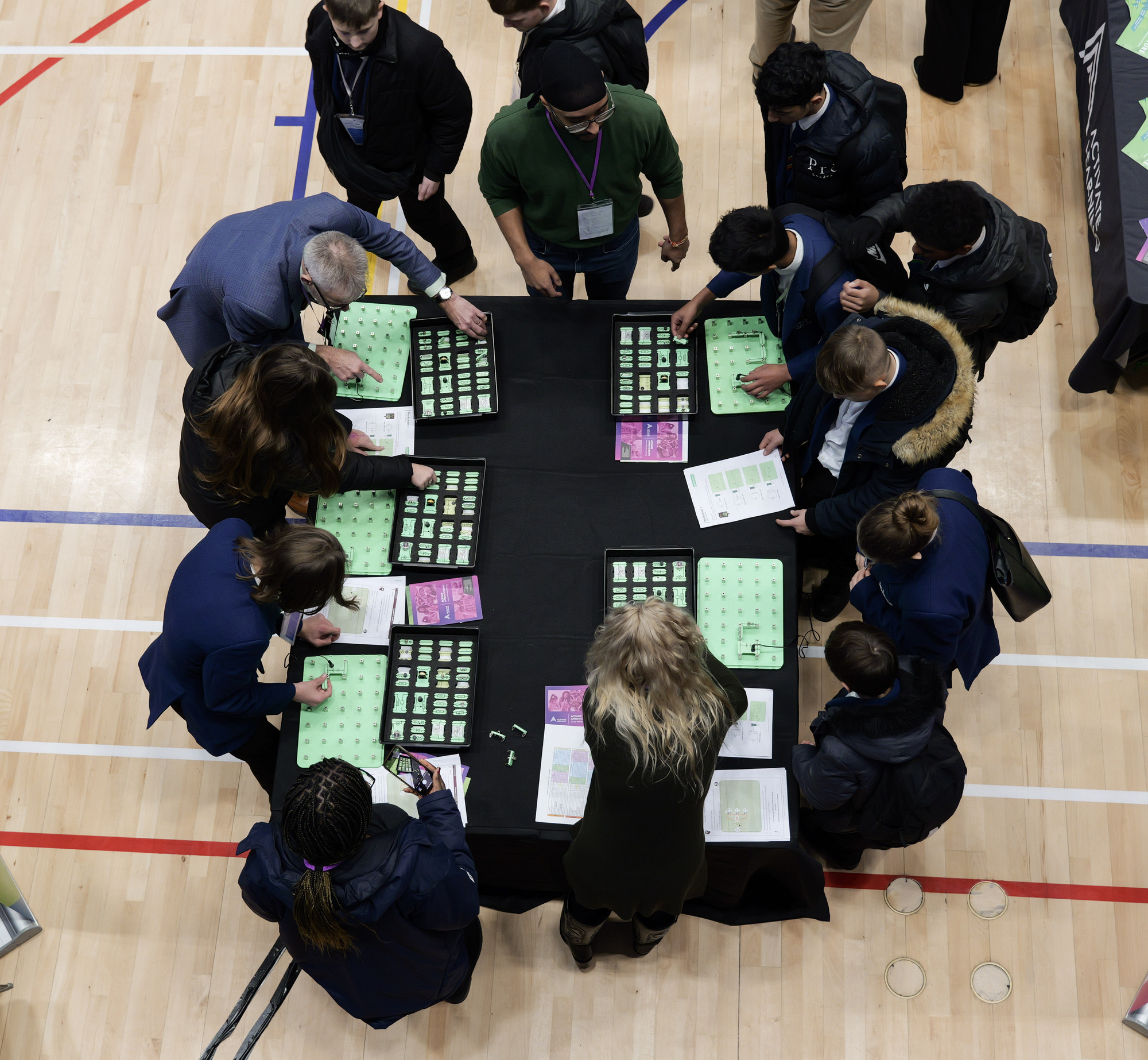 activity being done taken from above